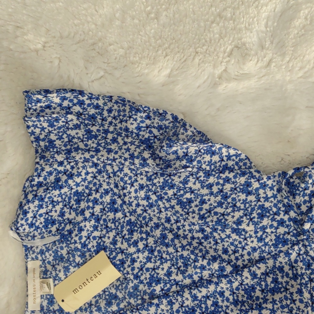 MONTEAU LOS ANGELES BLOUSE. - Picture 7 of 13